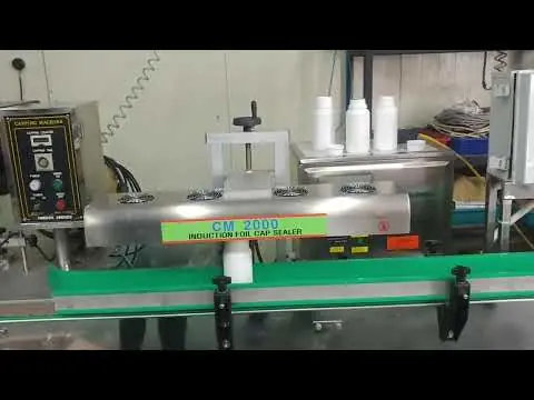 분야: 농약 | 재질: HDPE | 직경: 60mm | 모델: 자동형 고주파실링기 CM-2000 재생